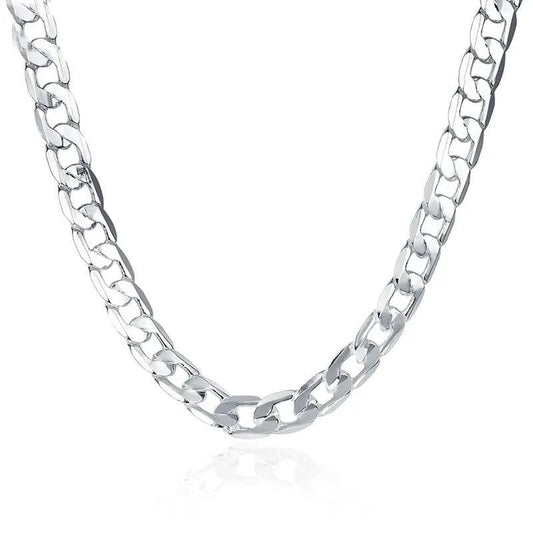 Cuban Stainless Chain Necklace For Boys